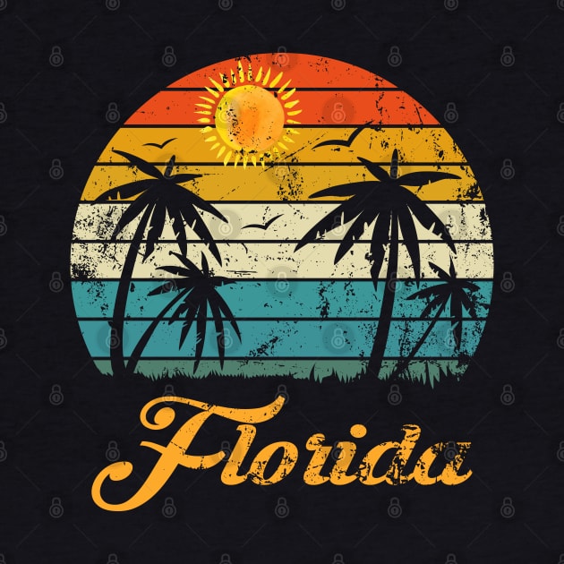 Florida Lover Reto Vintage by UranusArts